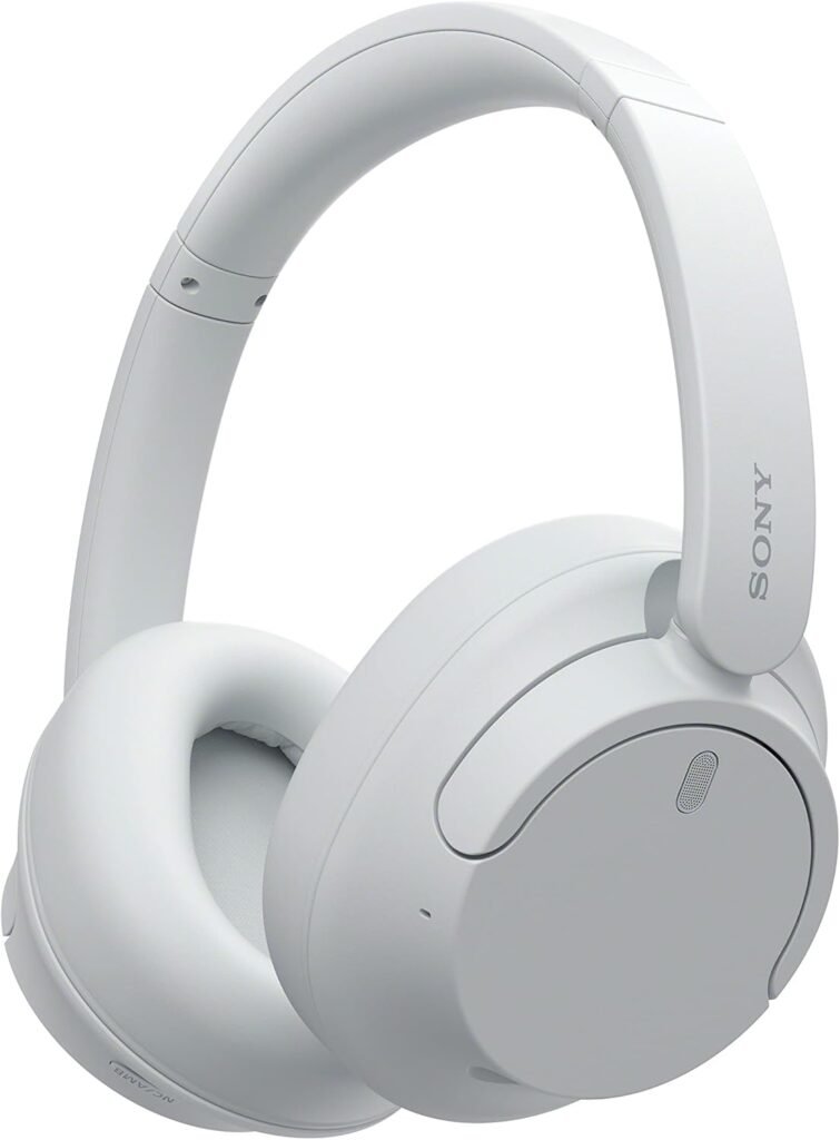 Sony WH-CH720N Noise Cancelling Wireless Bluetooth Headphones – Up to 35 hours battery life and Quick Charge – White