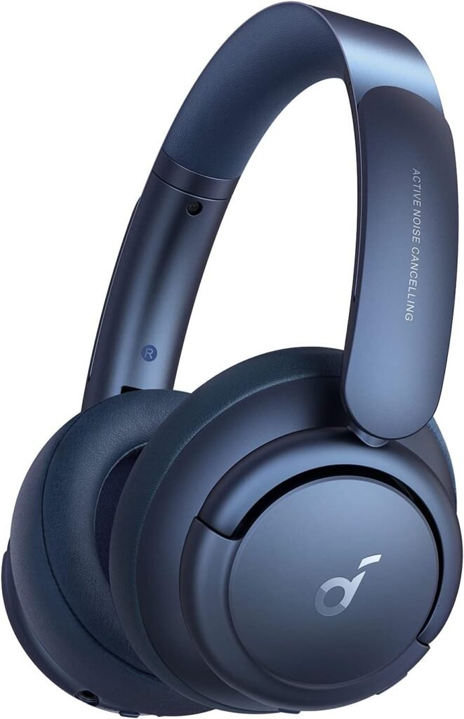 Soundcore by Anker Life Q35 Multi Mode Active Noise Cancelling Headphones, Bluetooth Headphones with LDAC for Hi Res Wireless Audio, 40H Playtime, Comfortable Fit, Clear Calls (Renewed)