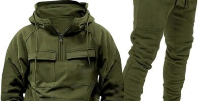 Sportswear Men Set Soft Activewear Suits Casual Full Sleeve Tracksuit Set Comfortable Daily Oversized Two-Piece Set Athletic Simply Outfit Tapered Leg Track Bottoms Fashion Fall Winter Hoodies Sportswear Men Set Soft Activewear Suits Casual Full Sleeve Tracksuit Set Comfortable Daily Oversized Two-Piece Set Athletic Simply Outfit Tapered Leg Track Bottoms Fashion Fall Winter Hoodies