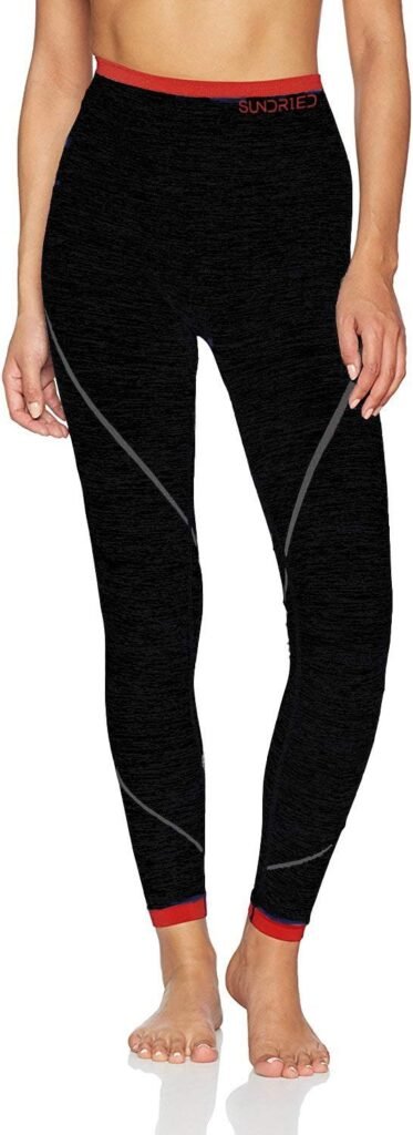 Sundried Womens Sport Gym Leggings Premium Sport Fabric Designer Fitness Running Tights Yoga Gym Training