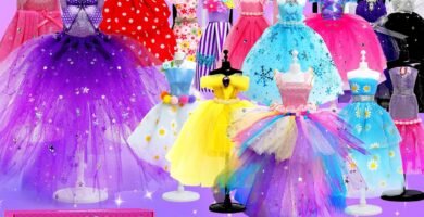 Sunrad 1000+ Pcs Fashion Designer Kit for Girls with 5 Mannequins,DIY Arts & Crafts Kit Learning Toys Sewing Kit for Kids,Learning Toys Sewing Kit for Teen Girls Birthday Gift Age 6 7 8 9 10 11 12+ Sunrad 1000+ Pcs Fashion Designer Kit for Girls with 5 Mannequins,DIY Arts & Crafts Kit Learning Toys Sewing Kit for Kids,Learning Toys Sewing Kit for Teen Girls Birthday Gift Age 6 7 8 9 10 11 12+