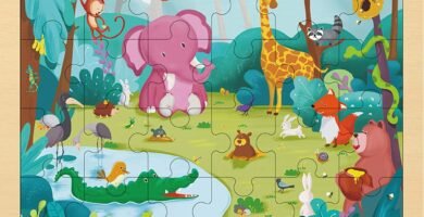 TOP BRIGHT 24 Piece Childrens Jigsaws Puzzles for Ages 3 4 5, Forest Animals Wooden Toddler Puzzle for 2 3 4 Year Old Kids TOP BRIGHT 24 Piece Childrens Jigsaws Puzzles for Ages 3 4 5, Forest Animals Wooden Toddler Puzzle for 2 3 4 Year Old Kids