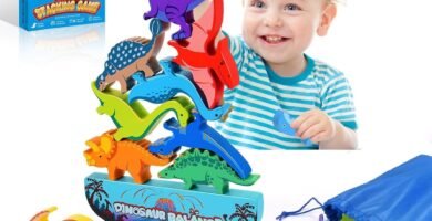 Tangdudu Toddler Building Blocks Wooden Dinosaur Toys for Boys, Montessori Toys for 1 2 3 Year Old, Stacking Toys, Educational Toys, Gifts for 1 2 3 Year Old Girls Boys Toys Age 1 2 3 Tangdudu Toddler Building Blocks Wooden Dinosaur Toys for Boys, Montessori Toys for 1 2 3 Year Old, Stacking Toys, Educational Toys, Gifts for 1 2 3 Year Old Girls Boys Toys Age 1 2 3