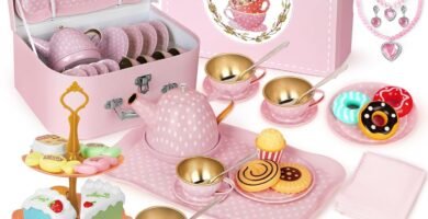 Tea Party Set for Little Girls, 49PCS Princess Tea Time Toys Including Tea Set Dessert Carrying Case, Kids Kitchen Pretend Playset, Tea Set for Girls Birthday Toddler Age 3-8 (Bunny Tea Party Set) Tea Party Set for Little Girls, 49PCS Princess Tea Time Toys Including Tea Set Dessert Carrying Case, Kids Kitchen Pretend Playset, Tea Set for Girls Birthday Toddler Age 3-8 (Bunny Tea Party Set)