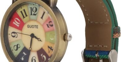 Tonysa Watch, Multicolor Bohemian Style, Fashion Casual Women Watch, Brass PU Leather, 377 Button Battery, 28 MAh, for Birthday Gift, Party (Blue) Tonysa Watch, Multicolor Bohemian Style, Fashion Casual Women Watch, Brass PU Leather, 377 Button Battery, 28 MAh, for Birthday Gift, Party (Blue)