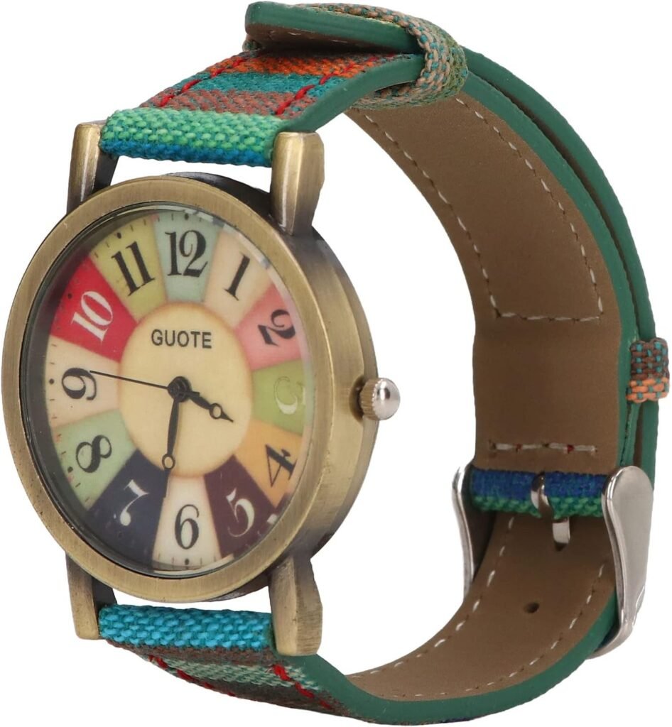 Tonysa Watch, Multicolor Bohemian Style, Fashion Casual Women Watch, Brass PU Leather, 377 Button Battery, 28 MAh, for Birthday Gift, Party (Blue) Tonysa Watch, Multicolor Bohemian Style, Fashion Casual Women Watch, Brass PU Leather, 377 Button Battery, 28 MAh, for Birthday Gift, Party (Blue)