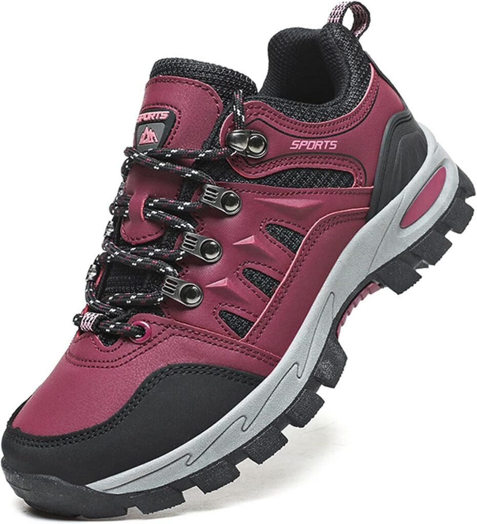 Topwolve Hiking Boots Men’s Women’s Waterproof Walking Shoes Low Rise Trekking Climbing Shoes Outdoor Backpacking Camping Trails Shoes Topwolve Hiking Boots Men’s Women’s Waterproof Walking Shoes Low Rise Trekking Climbing Shoes Outdoor Backpacking Camping Trails Shoes