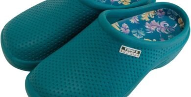 Town & Country Clogs Mens/Womens Ladies Teal Gardening Super Soft Clogs/Cloggies Lightweight Cushioned Insole, 4 UK