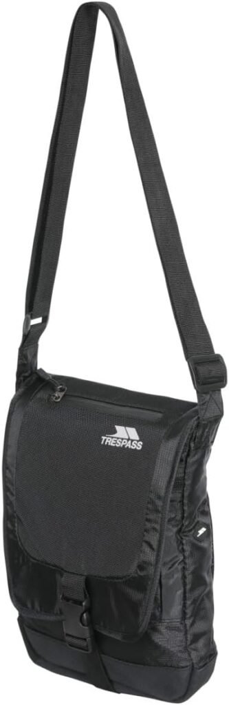 Trespass Unisex Strapper Small Beige Travel Holiday Office Bag with Shoulder Strap