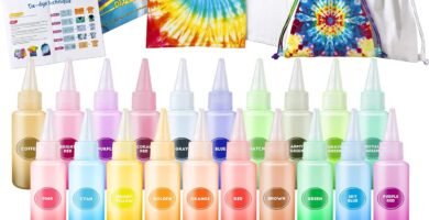 UNGLINGA Tie Dye Kit Kids & Adults, 20 Colors Tie Dye Art Craft for Kids Girls Boys Adults, with White T-shirt Socks Backpack Table Cloth Apron, DIY for Group Activity Birthday Gifts UNGLINGA Tie Dye Kit Kids & Adults, 20 Colors Tie Dye Art Craft for Kids Girls Boys Adults, with White T-shirt Socks Backpack Table Cloth Apron, DIY for Group Activity Birthday Gifts