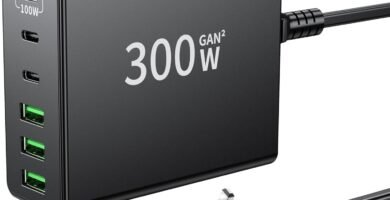 USB C Fast Charger Block: 300W GaN Charger 7 Port PD Charging Station Hub Brick for iPhone 15/14 iPad Series,Wall Charger Power Adapter for Samsung Galaxy Note,Laptop Charger for MacBook Dell