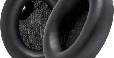 WC Wicked Cushions Extra Thick Earpads for Sony WH1000XM4 Headphones – Soft PU Leather Cushions, Luxurious Noise Isolating Memory Foam, Added Thickness Without Disabling On/Off Sensor | Black