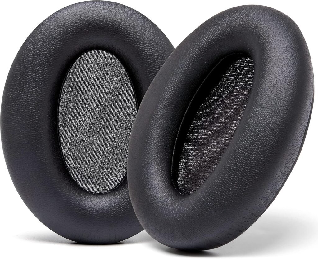 WC Wicked Cushions Extra Thick Replacement Earpads Compatible with Sony WH-1000XM3 Headphones – Black