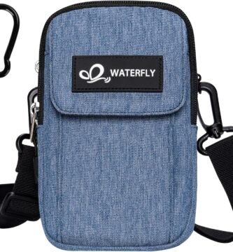 Waterfly Small Shoulder Crossbody Bag: Multifunctional Handbag Mobile Phone Bag Mini Belt Bag Bumbag Fanny Waist Pack EDC Pouch with Adjustable Strap Carabiner for Men Women Ladies Waterfly Small Shoulder Crossbody Bag: Multifunctional Handbag Mobile Phone Bag Mini Belt Bag Bumbag Fanny Waist Pack EDC Pouch with Adjustable Strap Carabiner for Men Women Ladies