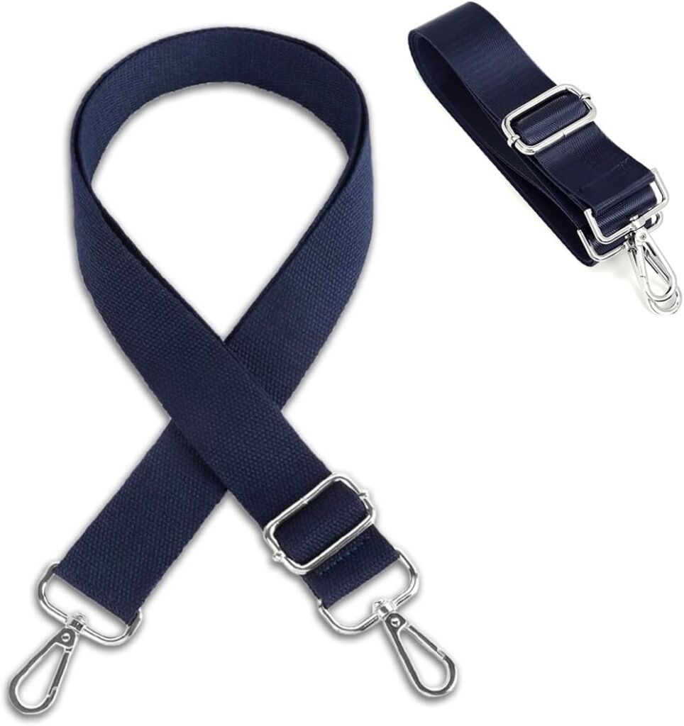 Wide Shoulder Bags Strap Polyester Crossbody Bag Strap 3.8cm Handbag Strap Adjustable Replacement Strap Handbags Bag Strap with Metal Swivel Hooks Women’s Men’s Crossbody Bag Strap (Dark Blue) Wide Shoulder Bags Strap Polyester Crossbody Bag Strap 3.8cm Handbag Strap Adjustable Replacement Strap Handbags Bag Strap with Metal Swivel Hooks Women’s Men’s Crossbody Bag Strap (Dark Blue)