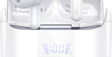 Wireless Earbuds, Bluetooth 5.3 Headphones 2024 Wireless Headphones in Ear, 4 ENC Noise Cancelling Mic Ear buds, 40H Deep Bass Wireless Earphones IP7 Waterproof Bluetooth Earphones USB-C, LED Display Wireless Earbuds, Bluetooth 5.3 Headphones 2024 Wireless Headphones in Ear, 4 ENC Noise Cancelling Mic Ear buds, 40H Deep Bass Wireless Earphones IP7 Waterproof Bluetooth Earphones USB-C, LED Display