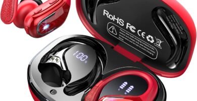 Wireless Earbuds Sport, Bluetooth 5.3 Headphones, Wireless Earphones 75H Playtime and HiFi Stereo Sound with Mic, IP7 Waterproof, Dual LED Display in Ear EarHooks, USB-C, Headsets for Sport, Running Wireless Earbuds Sport, Bluetooth 5.3 Headphones, Wireless Earphones 75H Playtime and HiFi Stereo Sound with Mic, IP7 Waterproof, Dual LED Display in Ear EarHooks, USB-C, Headsets for Sport, Running