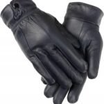 Women’s Leather Gloves, Extra Soft and Warm Ladies Waterproof Gloves