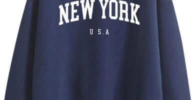 Womens Sweatshirt Teen Girls Crewneck Jumper Top New York Letter Print Casual Pullover Womens Long Sleeve Plain Basic Autumn Sweatshirts Streetwear School Juniors Tops for Ladies Womens Sweatshirt Teen Girls Crewneck Jumper Top New York Letter Print Casual Pullover Womens Long Sleeve Plain Basic Autumn Sweatshirts Streetwear School Juniors Tops for Ladies