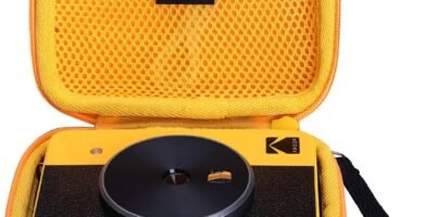 XANAD Hard Case for Kodak Mini Shot 3 Retro/Mini Shot 3 Square/Mini Shot 3 Portable Wireless Instant Camera & Photo Printer – Travel Protective Bag (Yellow) XANAD Hard Case for Kodak Mini Shot 3 Retro/Mini Shot 3 Square/Mini Shot 3 Portable Wireless Instant Camera & Photo Printer – Travel Protective Bag (Yellow)