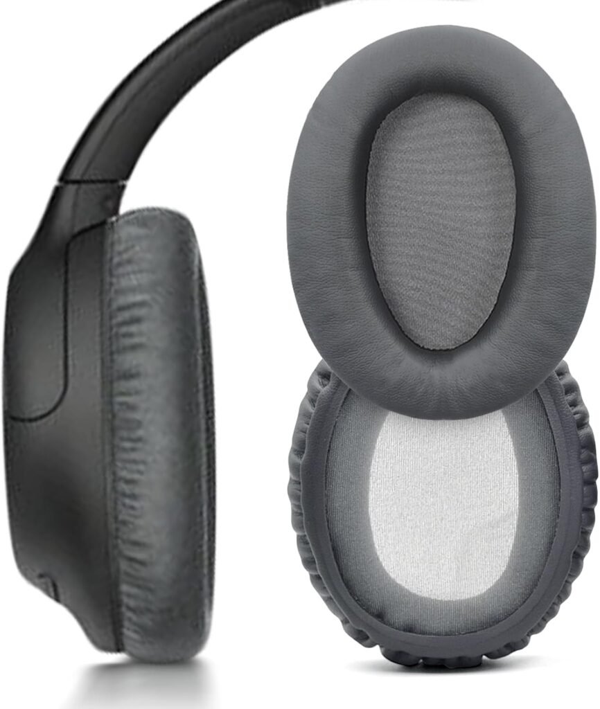 XBERSTAR WH-CH700N Earpads, Replacement Ear Cushion,Ear Pads for Sony WH-CH700N / MDR-ZX770BN /MDR-ZX780DC Wireless Headphone (Titanium)