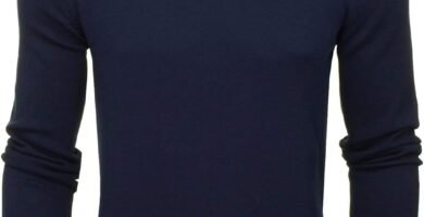 Xact Mens Roll Neck Jumper – 100% Cotton – Long Sleeved