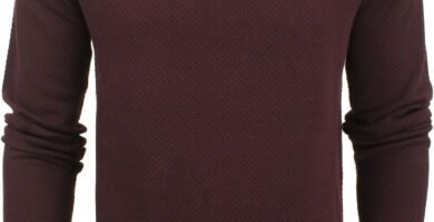 Xact Men’s Textured Cotton Crew Neck Jumper