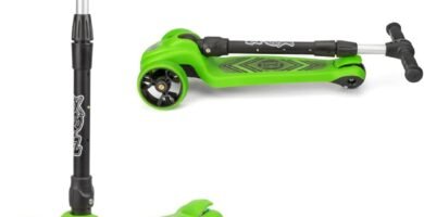 Xootz Scout Tri-Scooter, LED 3-Wheeled Light Up Scooter for Toddlers, Adjustable Bar Height and Foldable Scooter, for Kids, Girls and Boys, ages 3+ Xootz Scout Tri-Scooter, LED 3-Wheeled Light Up Scooter for Toddlers, Adjustable Bar Height and Foldable Scooter, for Kids, Girls and Boys, ages 3+