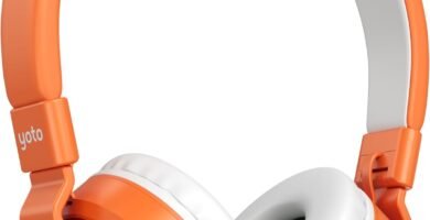 Yoto Wireless Headphones – Kids Yoto Accessories, Lightweight Comfortable Adjustable & Foldable Over-Ear Bluetooth Headphones with Travel Bag, Volume-Limiting for Safe Listening