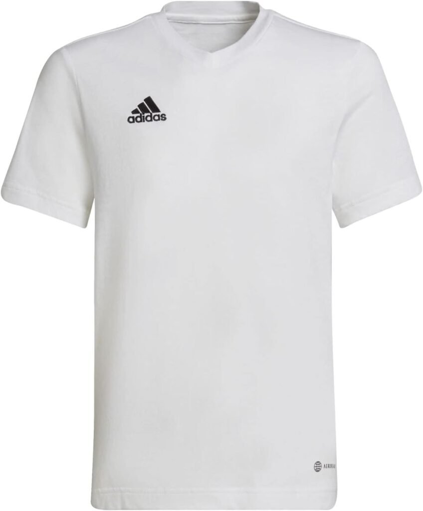 adidas Unisex Kids Entrada 22 Tee T-Shirt (Short Sleeve) (Pack of 1)