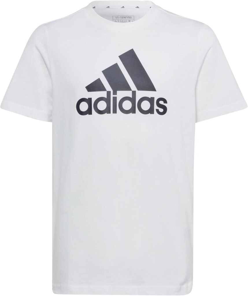 adidas Unisex Kids Essentials Big Logo Cotton T-Shirt Short Sleeve T-Shirt adidas Unisex Kids Essentials Big Logo Cotton T-Shirt Short Sleeve T-Shirt