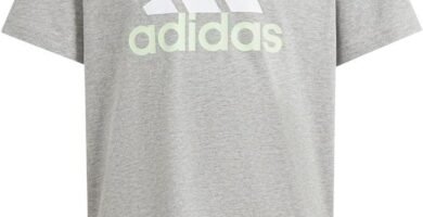 adidas Unisex Kids Essentials Two-Color Big Logo Cotton Tee T-Shirt adidas Unisex Kids Essentials Two-Color Big Logo Cotton Tee T-Shirt