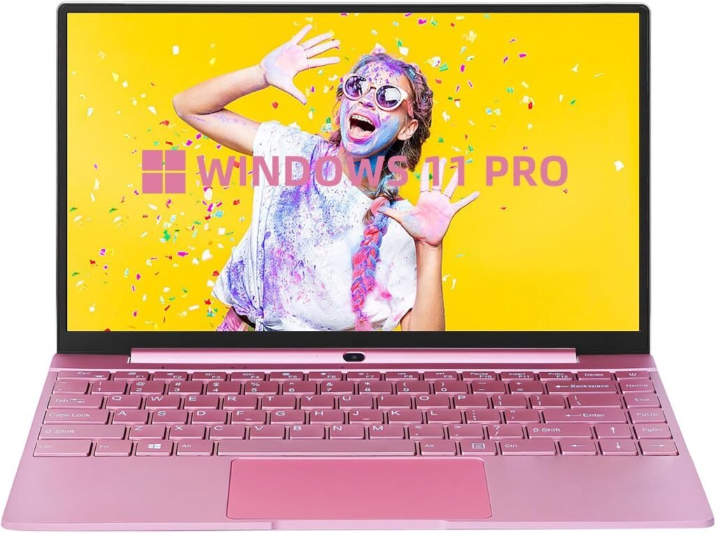iSTYLE Laptop Windows 11, 14 Inch Ultra-Thin Full HD PC Notebook Computer, Intel Celeron Quad-Core Processor, 12GB RAM, 256GB eMMC Storage, USB, WiFi, HDMI, BT