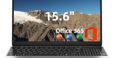 jumper Laptop, 15.6 inch HD Display, Windows 11, 5205U Processor, 4GB RAM 128GB SSD, 38Wh Battery, Dual Stereo Speakers, USB3.0, Office 365 1-Year Subscription, Keyboard Film UK.