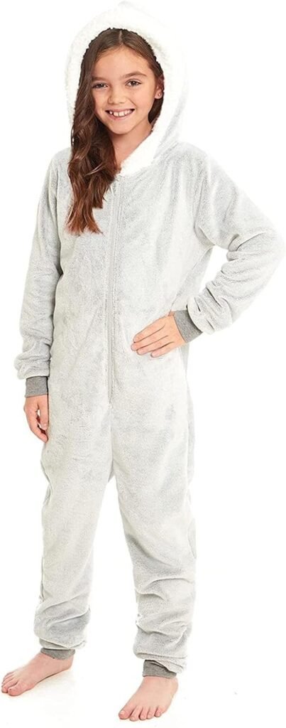 kraftd Onesie For Girls Fleece Hooded Zipper Closure Onesies One-Piece Sleepsuit | Loungewear | Jumpsuit | Bodysuit kraftd Onesie For Girls Fleece Hooded Zipper Closure Onesies One-Piece Sleepsuit | Loungewear | Jumpsuit | Bodysuit