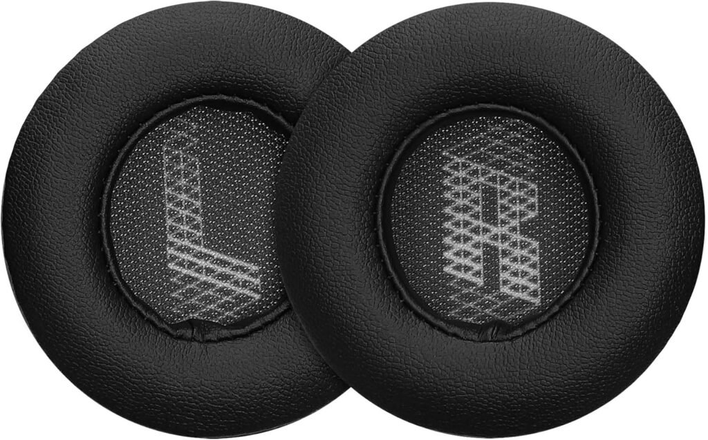 kwmobile Ear Pads Compatible with JBL LIVE 460NC / LIVE400BT Earpads – 2x Replacement for Headphones – Black kwmobile Ear Pads Compatible with JBL LIVE 460NC / LIVE400BT Earpads – 2x Replacement for Headphones – Black