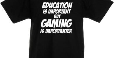 loltops Education is Important But Gaming T-Shirt for Boys, Teens loltops Education is Important But Gaming T-Shirt for Boys, Teens