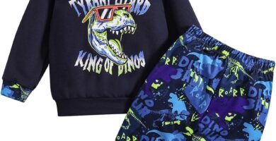 puseky Toddler Baby Boy Clothes Long Sleeve Dinosuar Hoodie Sweatshirt Pullover Top Pants Spring Fall Outfits Set puseky Toddler Baby Boy Clothes Long Sleeve Dinosuar Hoodie Sweatshirt Pullover Top Pants Spring Fall Outfits Set
