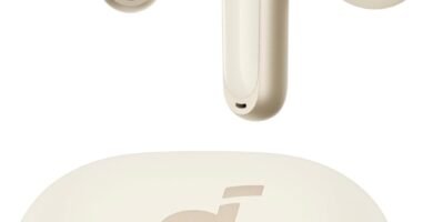 soundcore P40i by Anker, Noise Cancelling Wireless Earbuds, Adaptive Noise Cancelling to Environments, Heavy Bass, 60H Playtime, 2-in-1 Case and Phone Stand, IPX5, Wireless Charging, Bluetooth 5.3