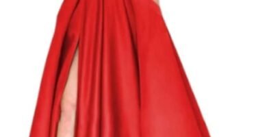 yhfshop Prom Ball Gown Bridesmaids Dresses,Party Gowns for Women with Slit,Red,US14,Formal Wedding Ball Dresses yhfshop Prom Ball Gown Bridesmaids Dresses,Party Gowns for Women with Slit,Red,US14,Formal Wedding Ball Dresses