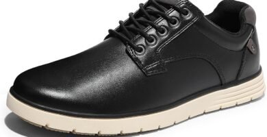 festooning Men’s Casual Dress Shoes Loafers for Men Casual Sneakers Shoes Lace Up Comfortable Oxfords Slip-on Shoes with Non-Slip Rubber Sole