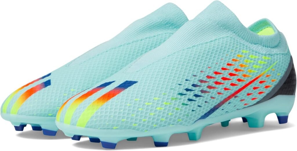 adidas Unisex-Child X Speedportal.3 Laceless Firm Ground Soccer Shoe adidas Unisex-Child X Speedportal.3 Laceless Firm Ground Soccer Shoe