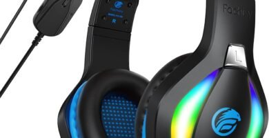 Fachixy「2024 New」FC100 RGB Gaming Headset for PS4/PC/Xbox/Nintendo Switch, PS5 Headset with Mic, Gaming Headphones with Microphone, Noise Cancelling Headphones with 3.5mm Jack Fachixy「2024 New」FC100 RGB Gaming Headset for PS4/PC/Xbox/Nintendo Switch, PS5 Headset with Mic, Gaming Headphones with Microphone, Noise Cancelling Headphones with 3.5mm Jack
