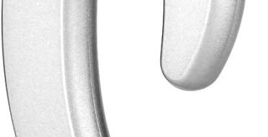 Tiiyee Non Ear Plug Bluetooth Headphones, Wireless Hands Free Ear Hook Bluetooth Headphone Painless Bone Conduction Headset for Smartphones Business Driving(Silver) Tiiyee Non Ear Plug Bluetooth Headphones, Wireless Hands Free Ear Hook Bluetooth Headphone Painless Bone Conduction Headset for Smartphones Business Driving(Silver)