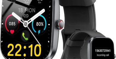 Smart Watch for Men Women, 1.91″ HD Fitness Watch with Make/Answer Call, IP68 Waterproof Smartwatch with 110+ Sports, SpO2 Heart Rate Sleep Monitor, Fitness Tracker, Activity Trackers for Android/iOS Smart Watch for Men Women, 1.91″ HD Fitness Watch with Make/Answer Call, IP68 Waterproof Smartwatch with 110+ Sports, SpO2 Heart Rate Sleep Monitor, Fitness Tracker, Activity Trackers for Android/iOS