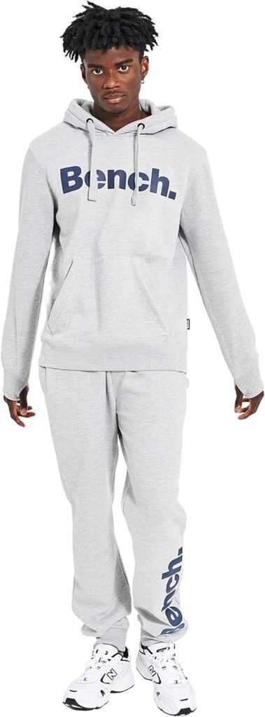 Bench – Mens Everyday Essential Fleece Tracksuit Sets | 2 Piece – Hoody, Joggers | 3 Piece Hoodie or Sweat, Jogging Bottoms, T-Shirt | 4 Piece Hoodie or Sweatshirt, Joggers, Shorts, T-Shirt, S – XXL