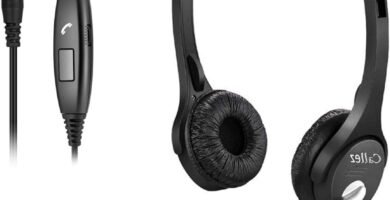 3.5mm Mobile Phone Headset with Microphone for PC Laptop Tablet, Computer Headphone for iPhone Samsung Skype Webinar Business Office Call Center, Clearer Voice, Ultra Comfort 3.5mm Mobile Phone Headset with Microphone for PC Laptop Tablet, Computer Headphone for iPhone Samsung Skype Webinar Business Office Call Center, Clearer Voice, Ultra Comfort