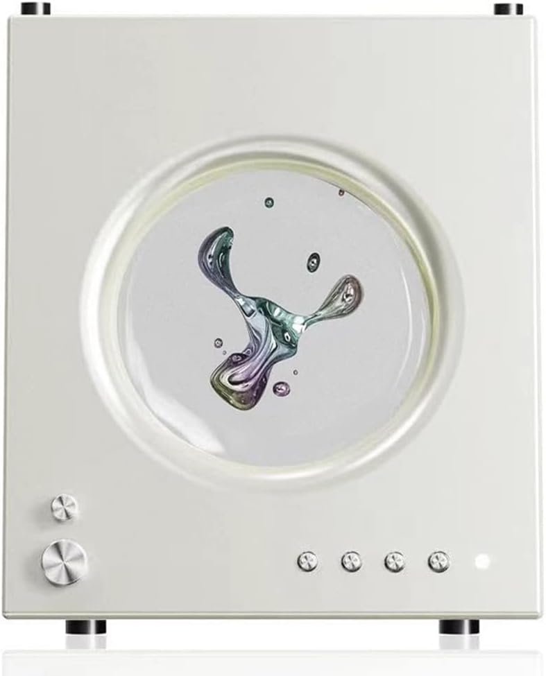 360° Surround Sound Magnetic Fluid Speaker – Dancing Ferrofluid with Music Rhythm – Home Theater Audio System – Perfect for Home, TV, Computer, Office – Desktop Decor