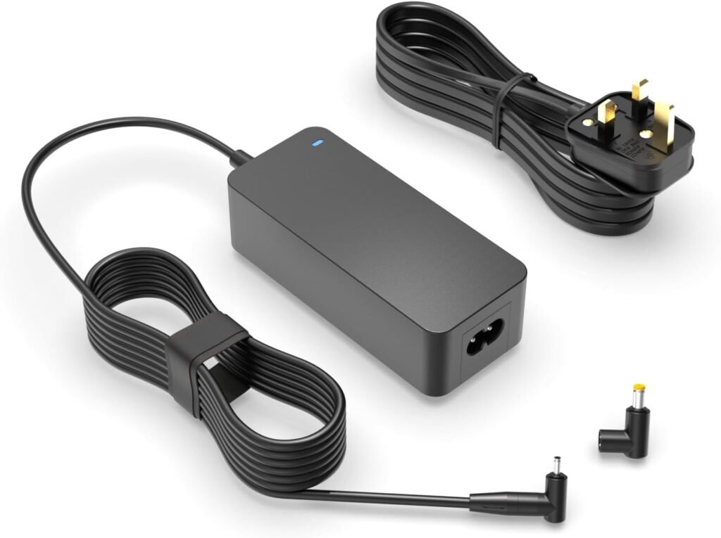 65W 45W AC Charger Fit for Acer TravelMate Laptop – (Replacement for TravelMate Spin B1 B3 P2 P6 X3)