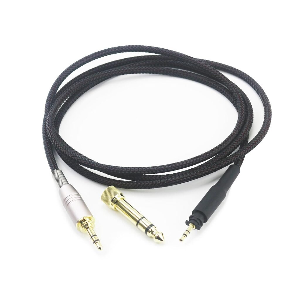 ABLET Replacement Audio Upgrade Cable Compatible with Shure SRH940 SRH840 SRH750 SRH440 SRH840A SRH440A, Compatible with Philips SHP8900 SHP9000 Headphone 1.2m/4feet ABLET Replacement Audio Upgrade Cable Compatible with Shure SRH940 SRH840 SRH750 SRH440 SRH840A SRH440A, Compatible with Philips SHP8900 SHP9000 Headphone 1.2m/4feet